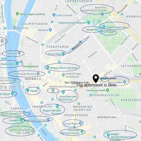 Keleti Center Big Flat Bedroom Private Use * בודפשט