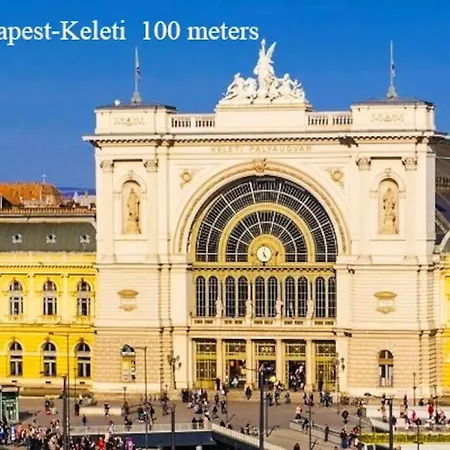 בית אירוח Keleti Center Big Flat Bedroom Private Use בודפשט